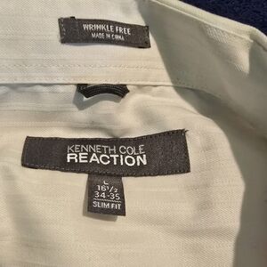 Kenneth Cole Reaction White Dress Shirt